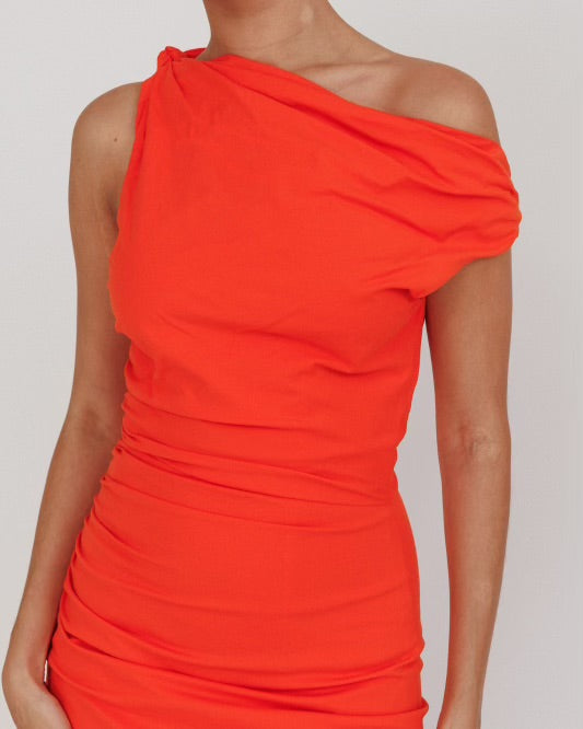 Chloe Orange Dress