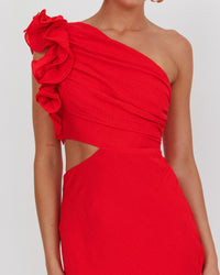 Swan Dress -Red