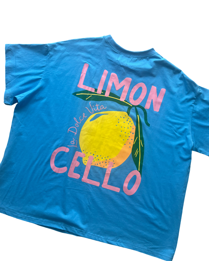 Lemoncello Tshirt - Blue