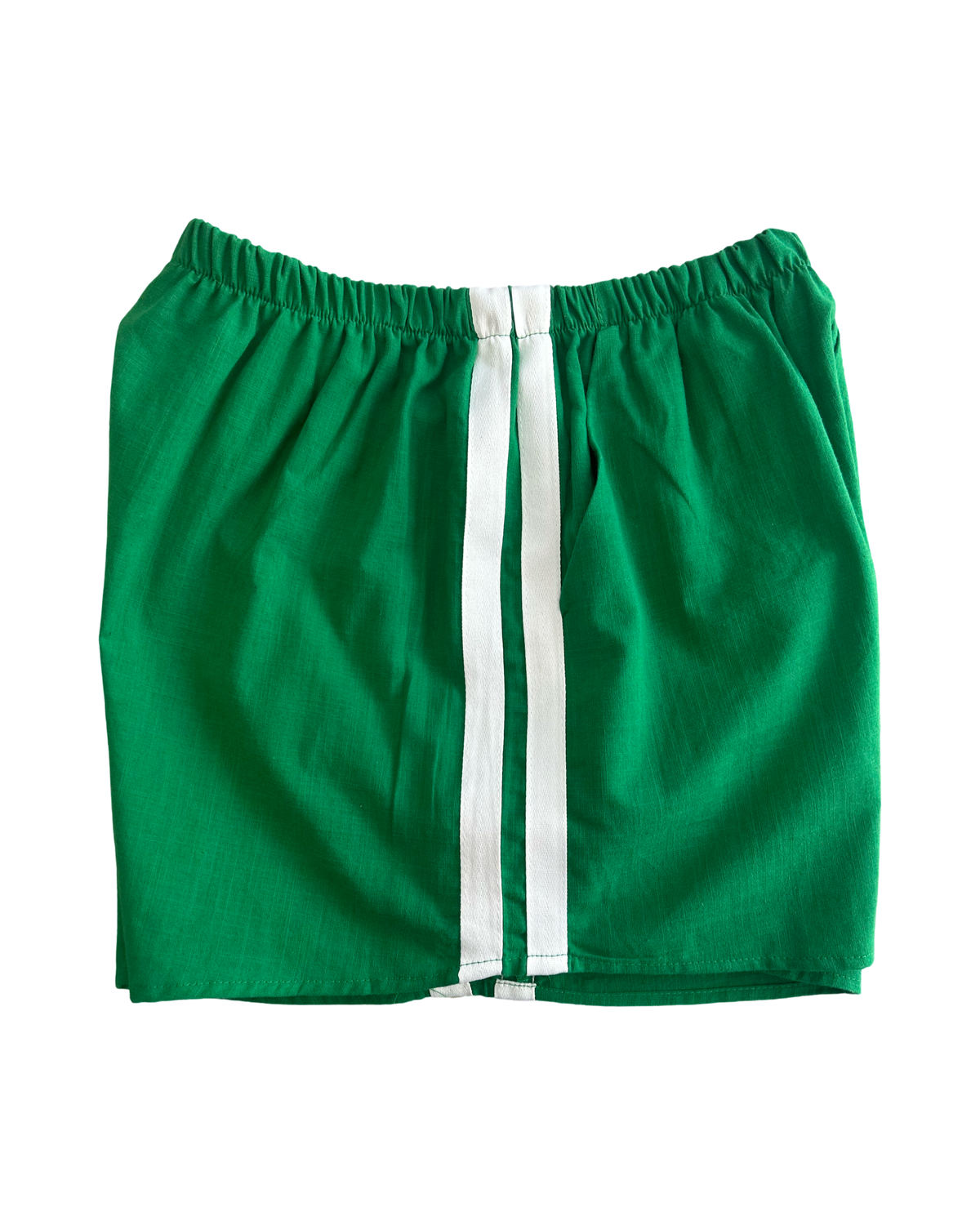 Green Stripe Shorts