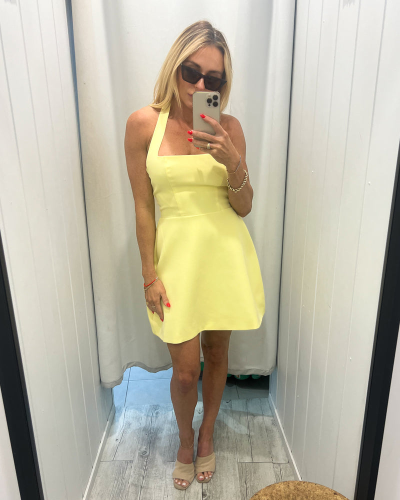 Corinne Dress Yellow