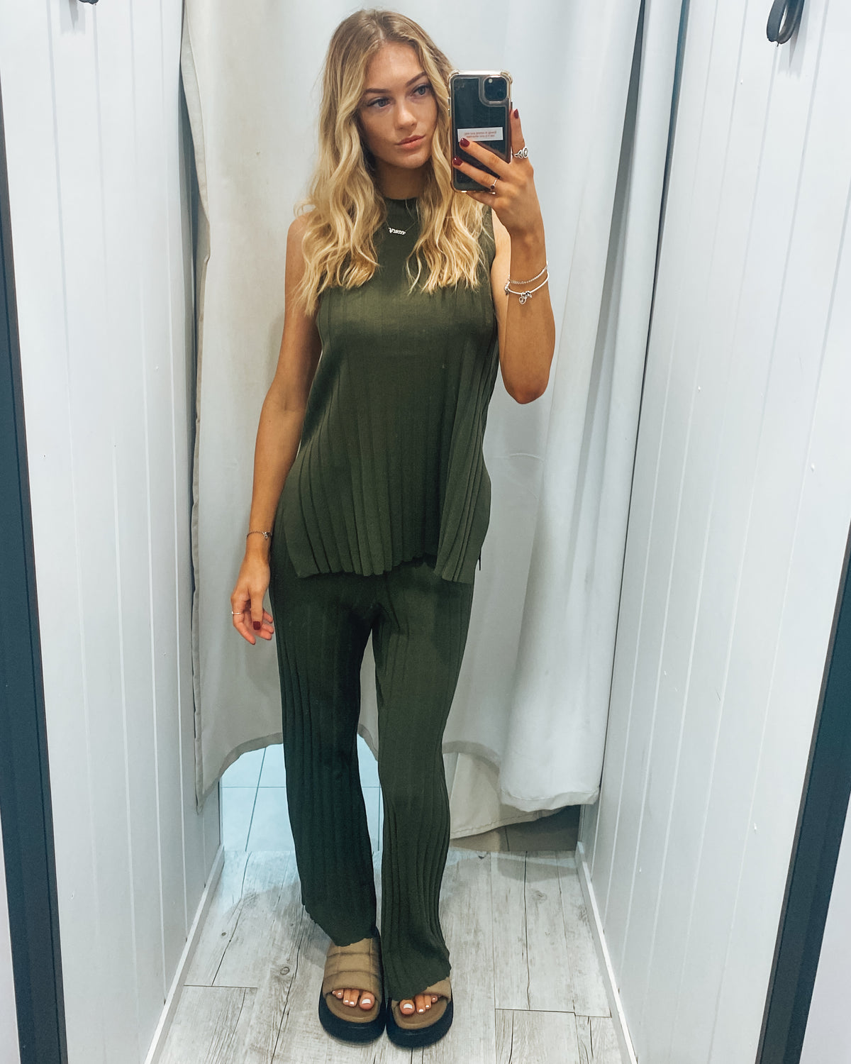 Paige Top Khaki