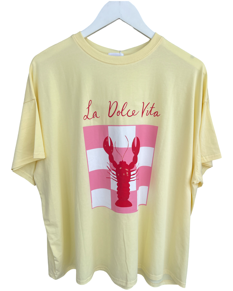 La Dolce Lobster Tee