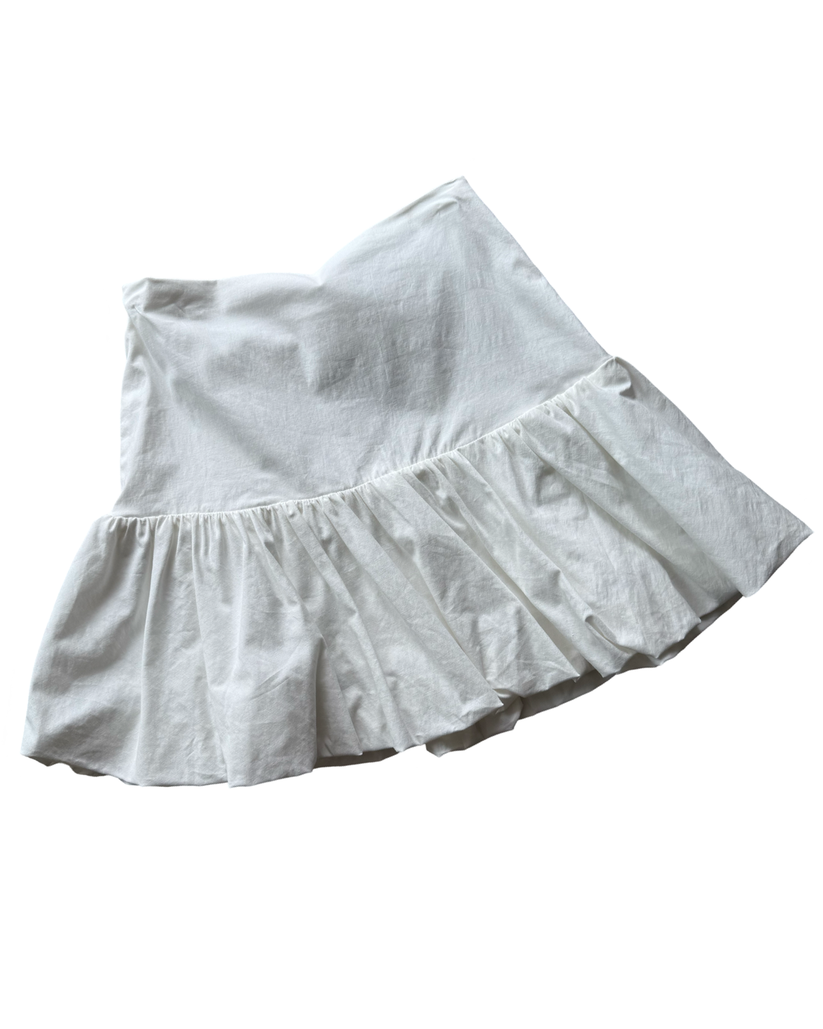 Bubble Skirt White