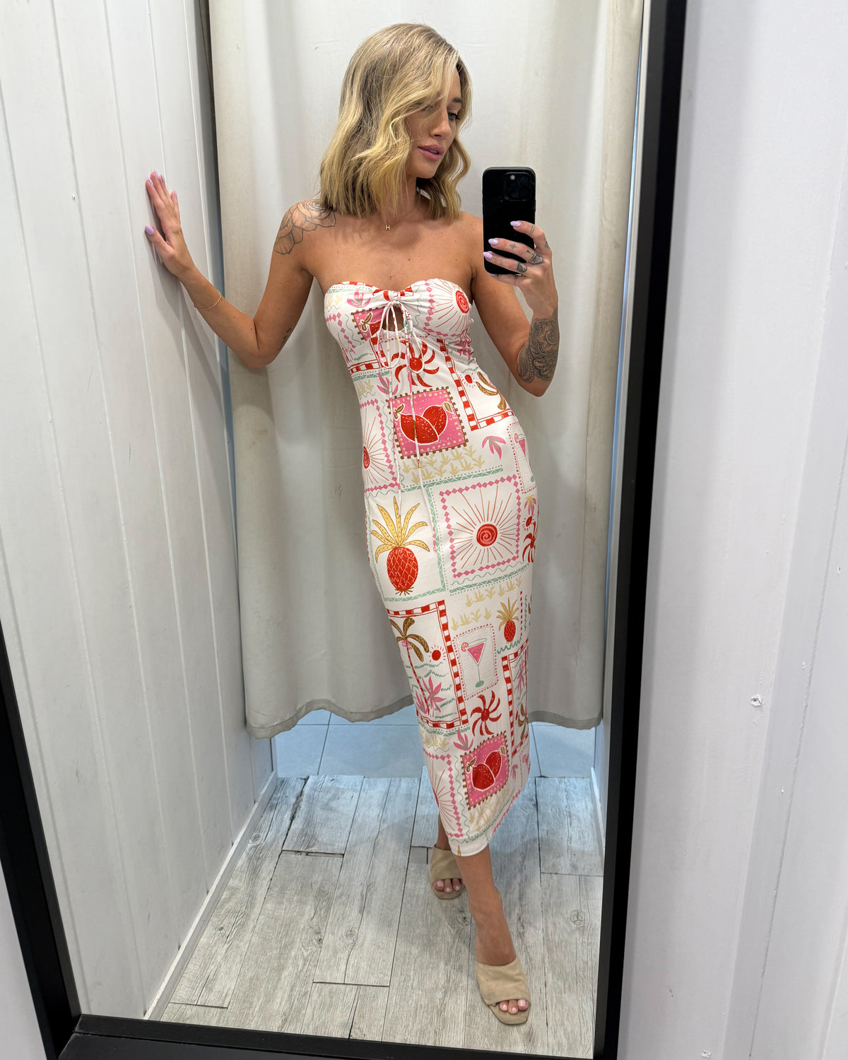 Pina Colada Maxi Dress