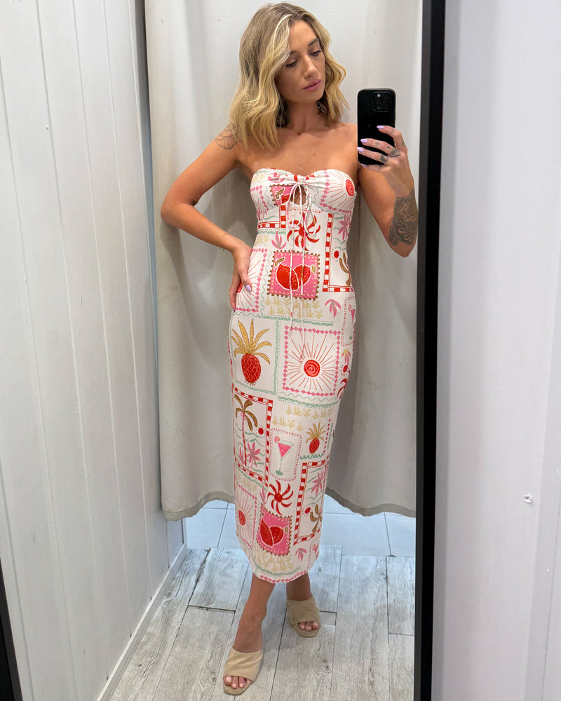 Pina Colada Maxi Dress